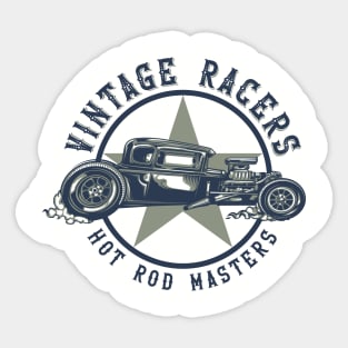 Vintage Racers Sticker